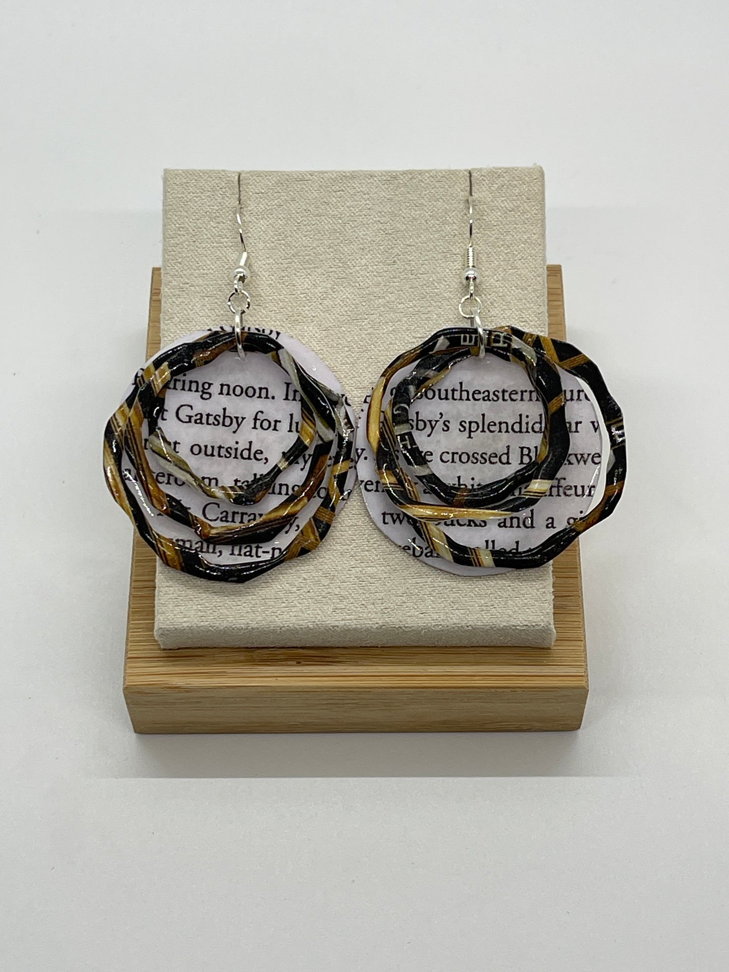 Literary Earrings: The Great Gatsby