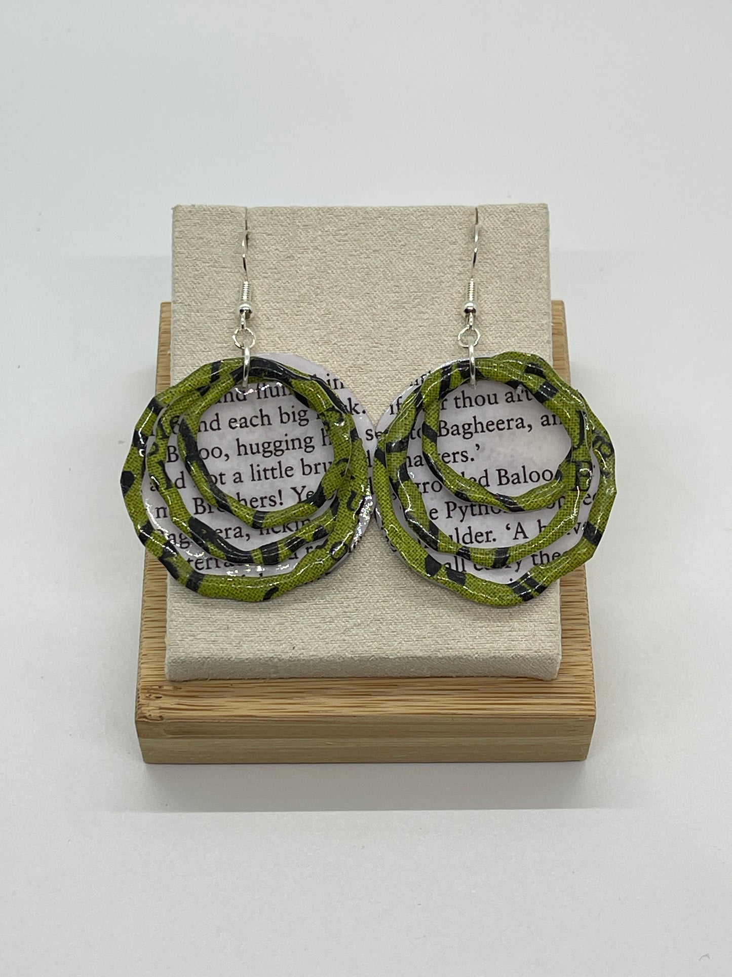 Literary Earrings: The Jungle Book