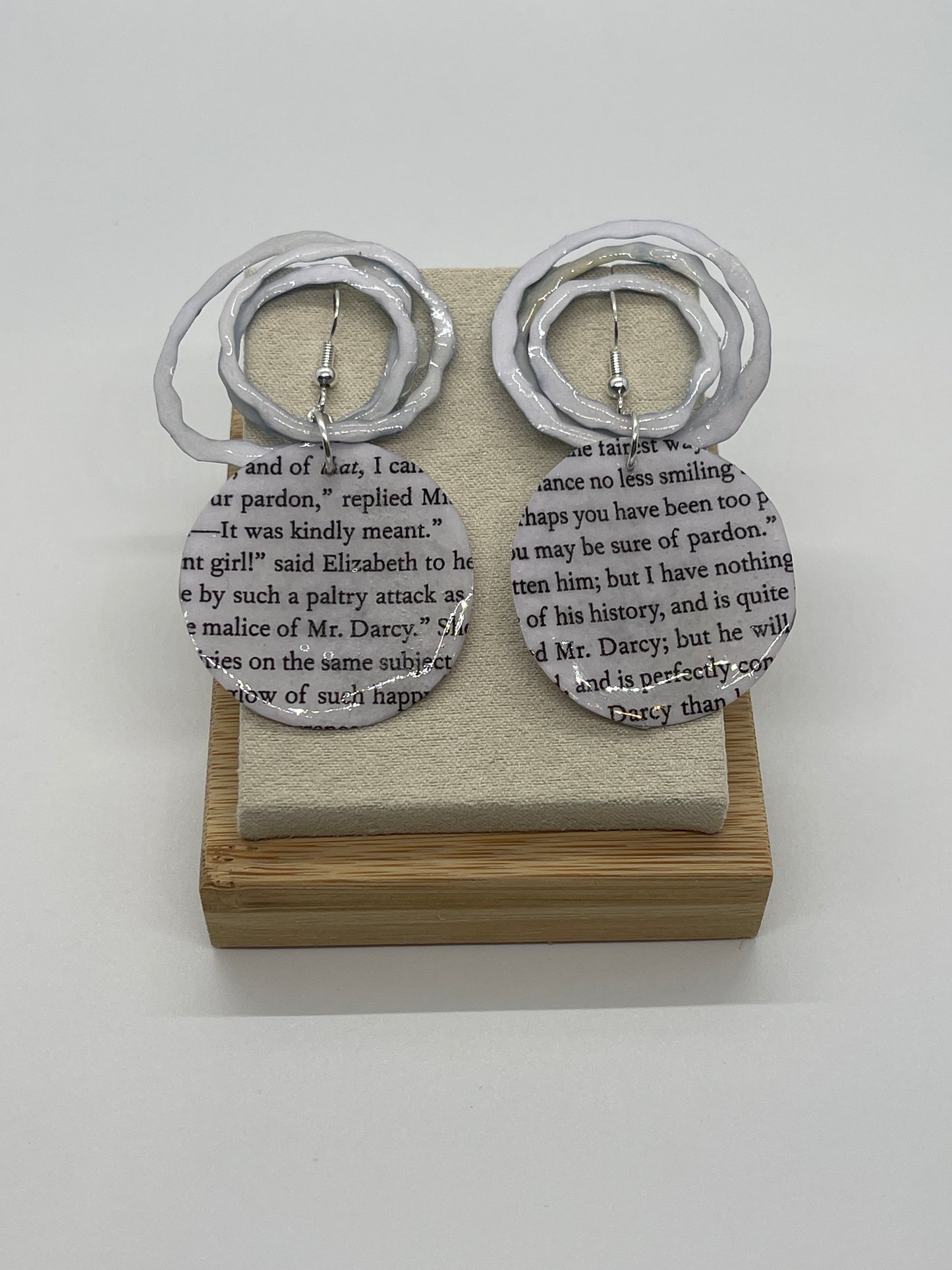 Literary Earrings: Pride and Prejudice