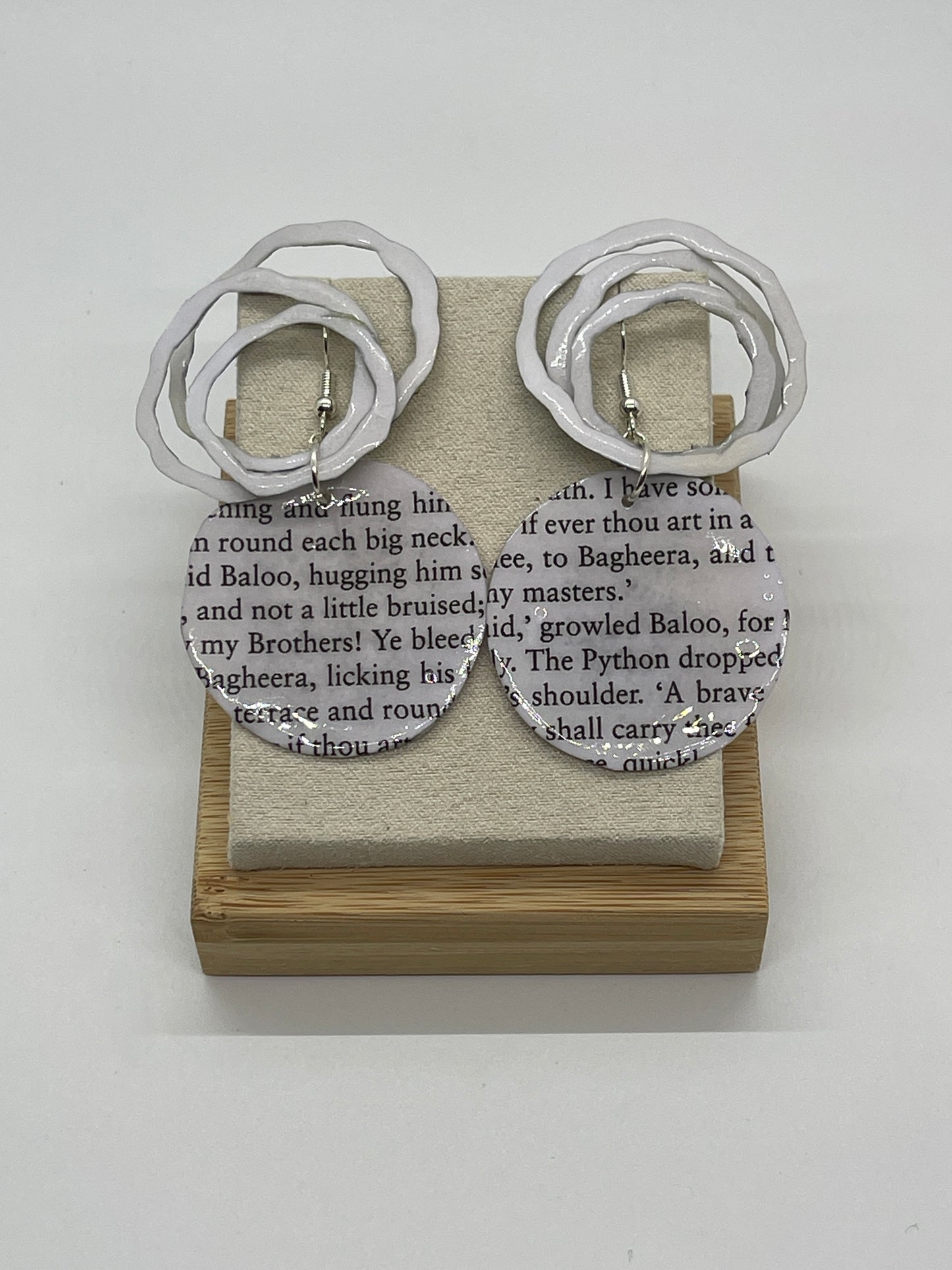 Literary Earrings: The Jungle Book