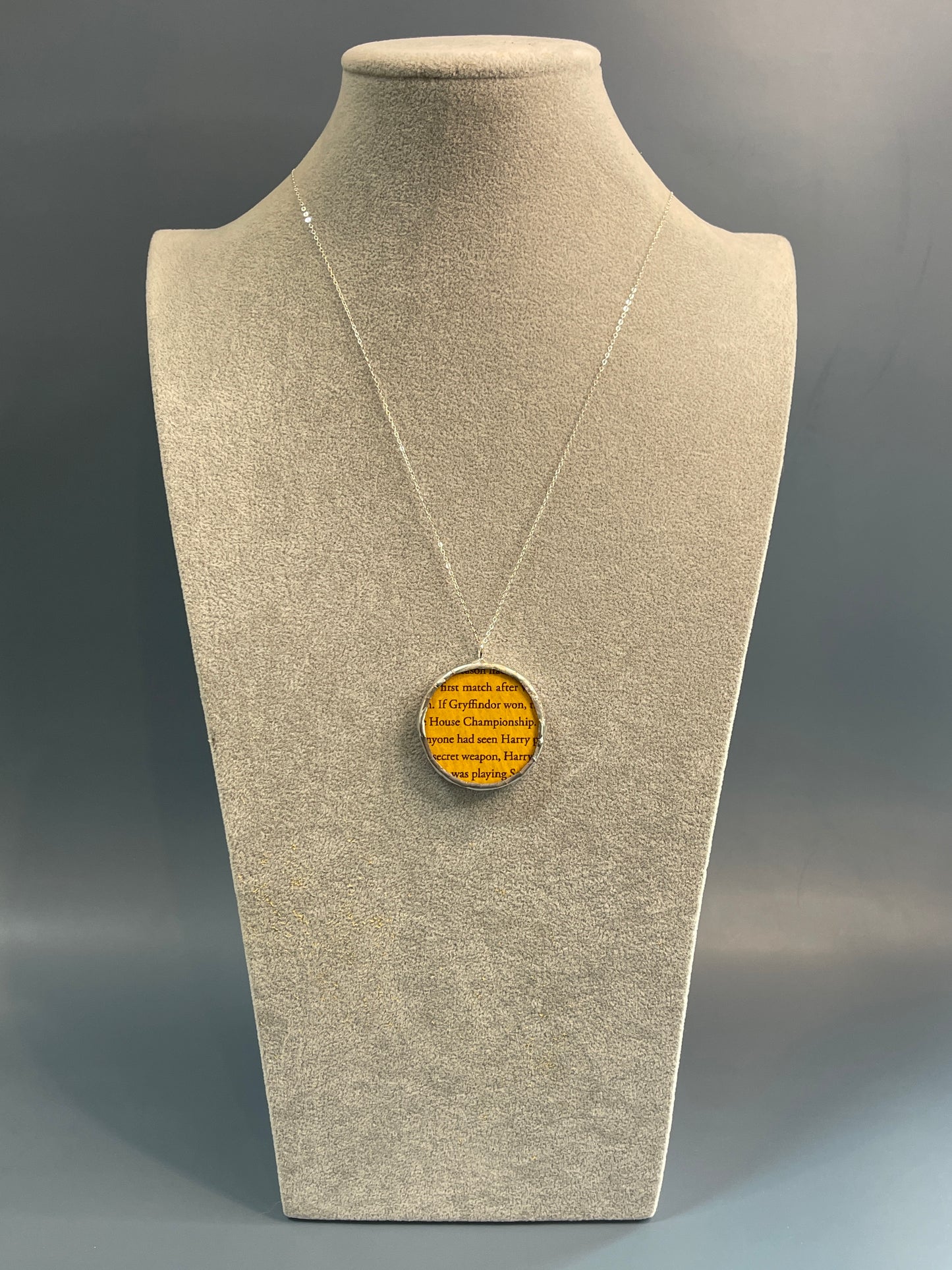 Stained Glass, Literary Necklace: Quidditch