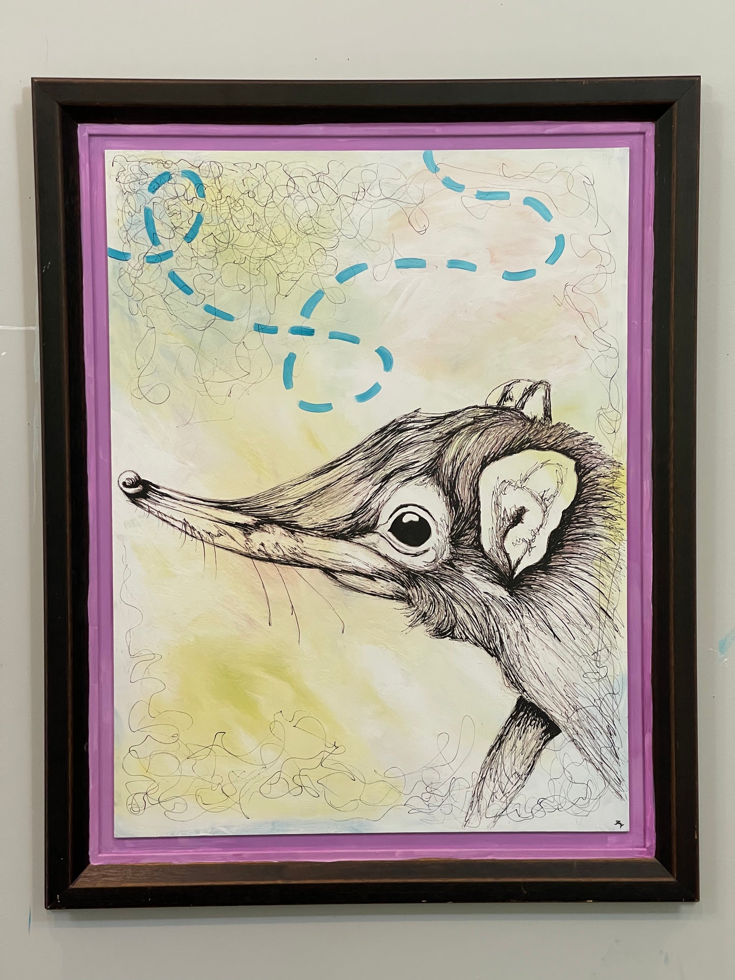 Upcycled Art: Elephant Shrew