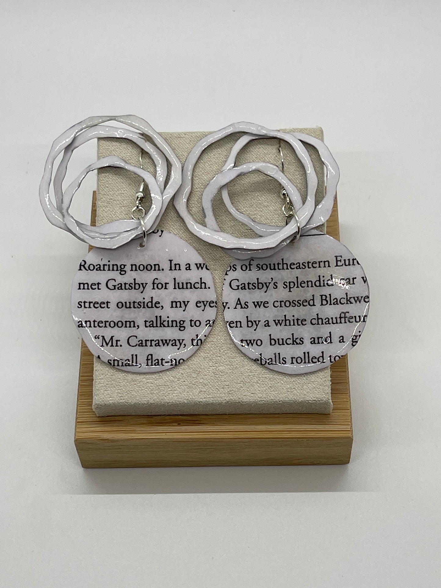 Literary Earrings: The Great Gatsby