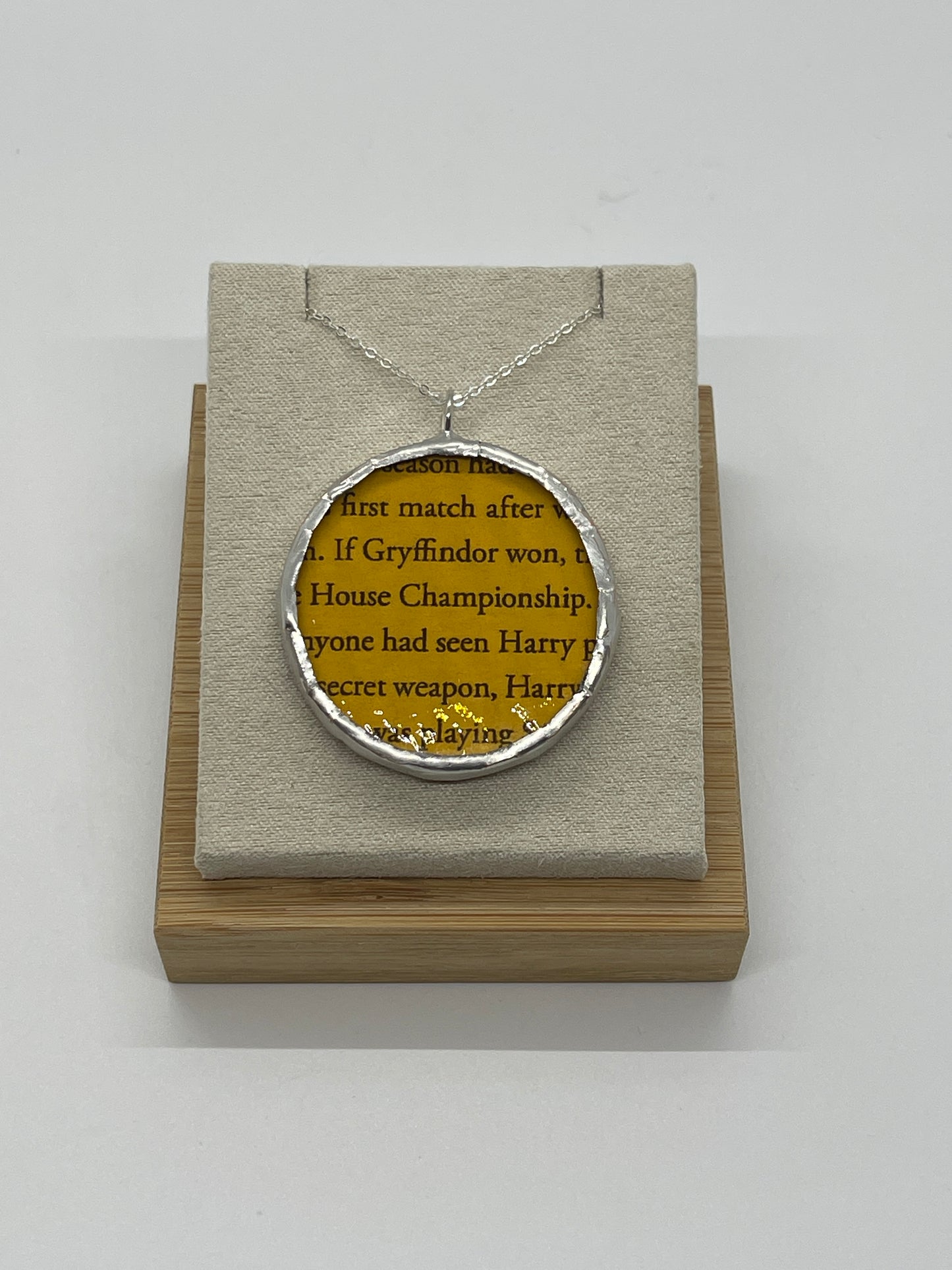 Stained Glass, Literary Necklace: Quidditch