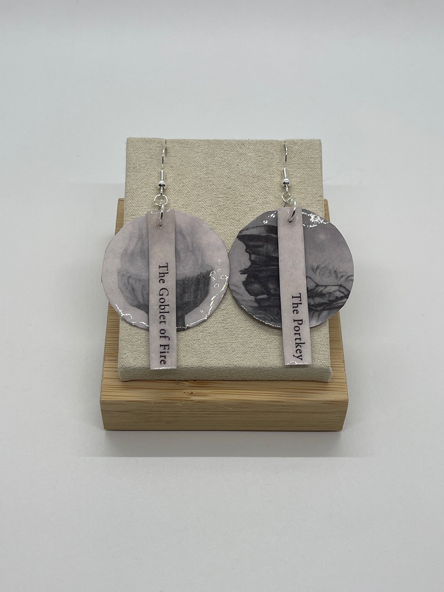 Literary Earrings: The Goblet of Fire