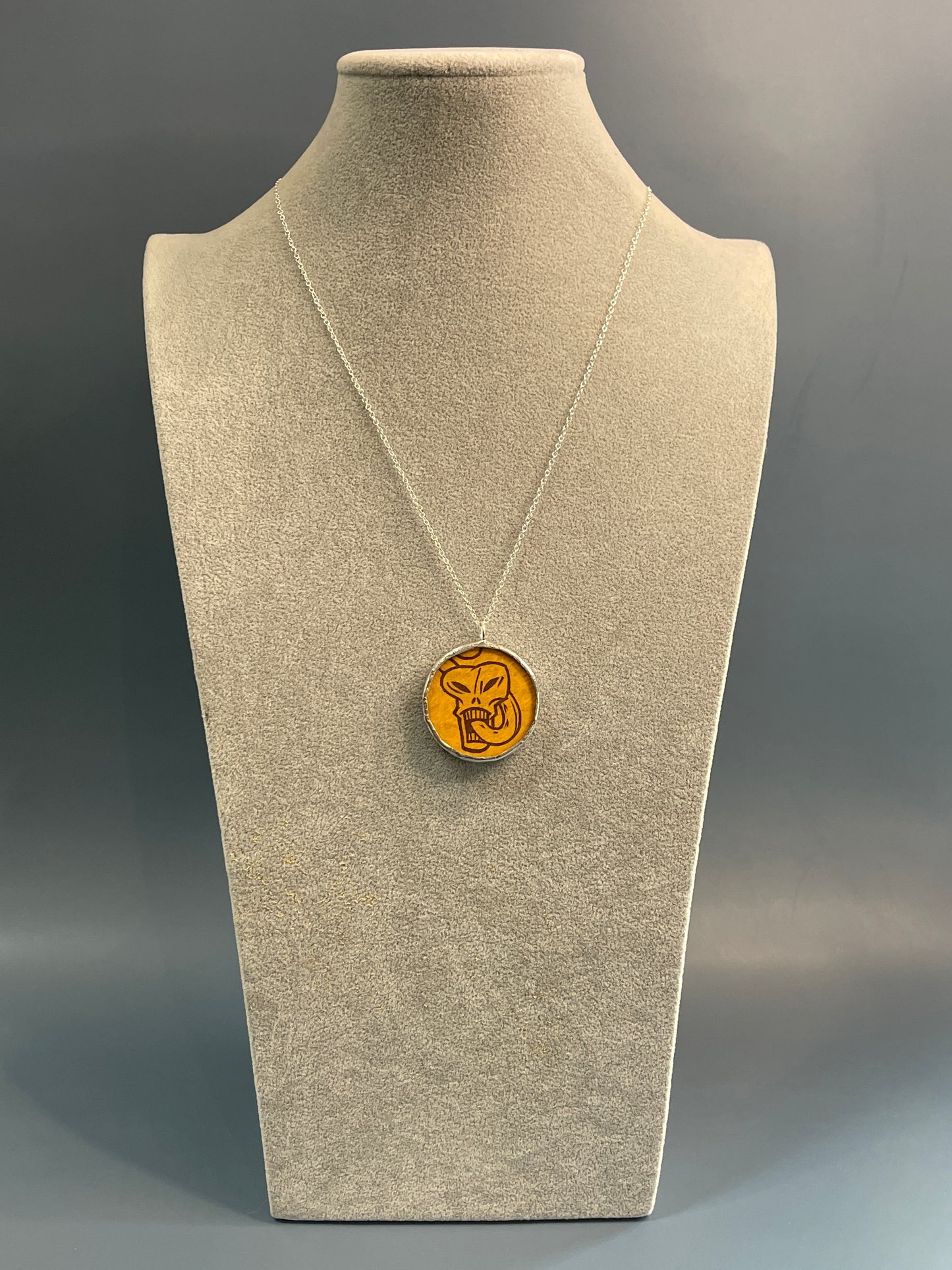 Stained Glass, Literary Necklace: The Goblet of Fire