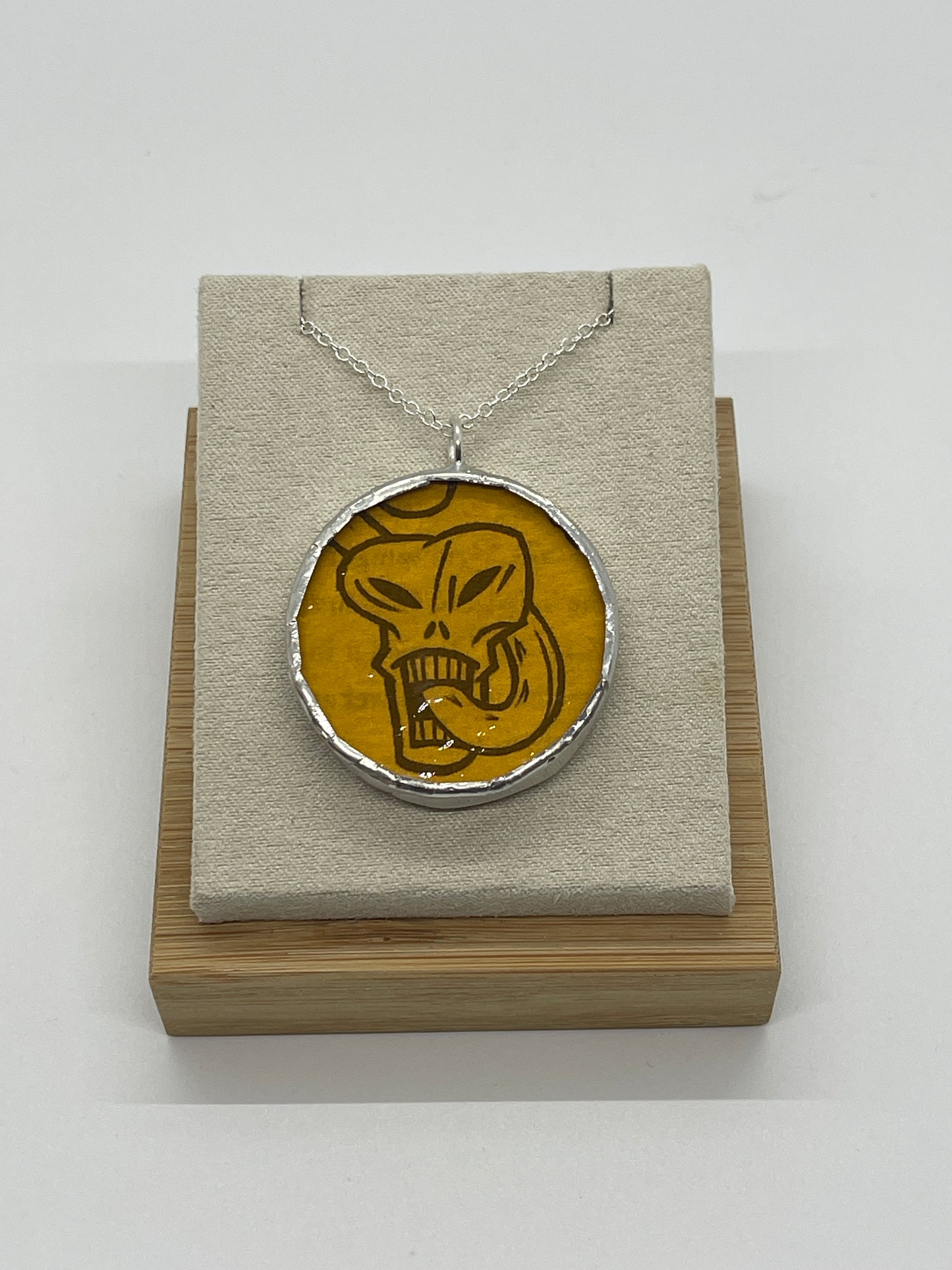 Stained Glass, Literary Necklace: The Goblet of Fire