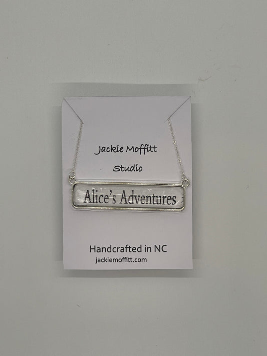 Literary Necklace: Alice’s Adventures