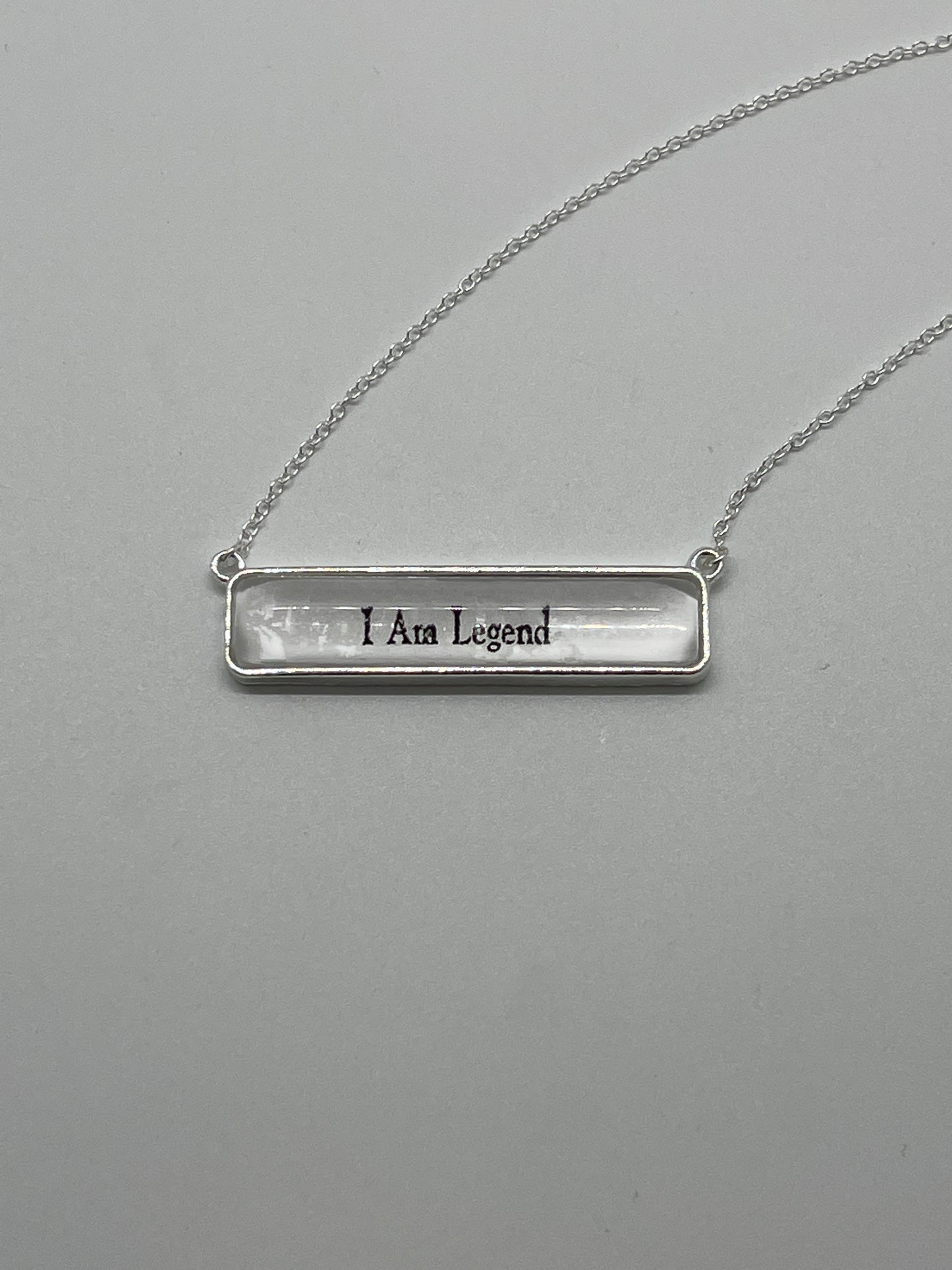 Literary Necklace: I Am Legend