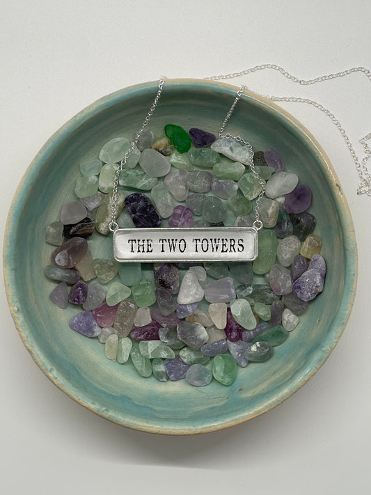 Literary Necklace: The Two Towers